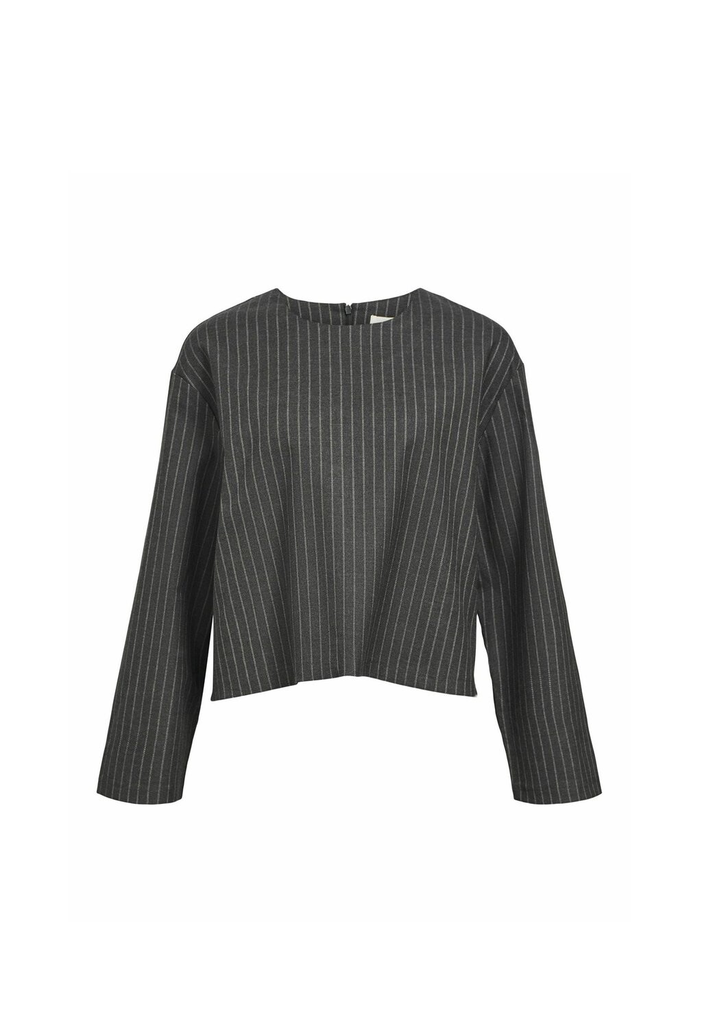 

Топ с длинными рукавами NADELSTREIFEN Object, цвет Mottled Dark Grey