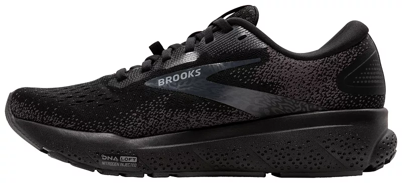 Мужские кроссовки Brooks Ghost 16 GTX, цвет Black/Black/Ebony — фото 4