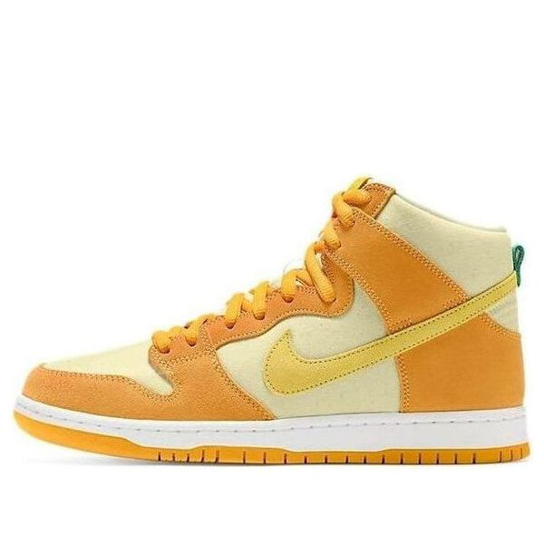 

Кроссовки sb dunk высокие Nike, желтый