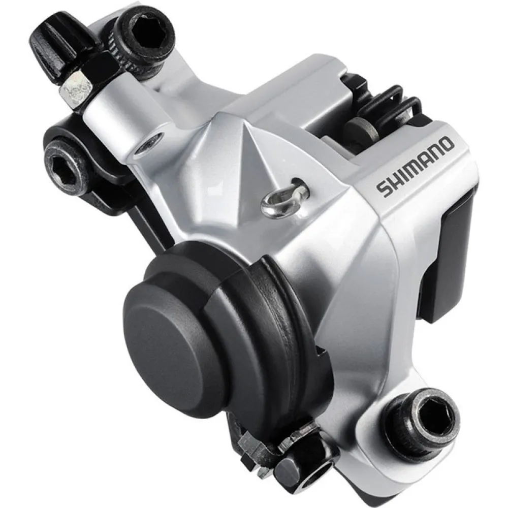 

Суппорт дискового тормоза Shimano BR-M375 Post Mount, серебряный