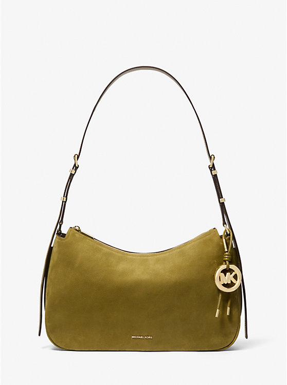 

Средняя сумка Nolita из нубука Michael Kors, зеленый