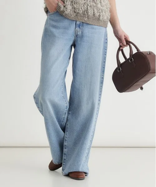 【Levi's】Брюки CINCH Baggy (Широкие брюки / Джинсы / Свободный крой / Американский повседневный стиль / Винтажный стиль / С подвернутыми штанинами) — фото 2