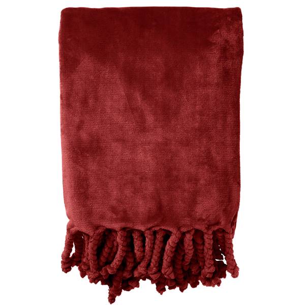 

Плед Dutch Decor Florijn, 200x200x150 см цвет pantone merlot