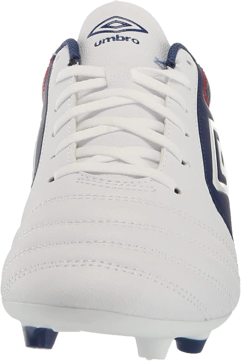 Мужские бутсы Umbro Classico 12 FG, белый/синий/красный — фото 4