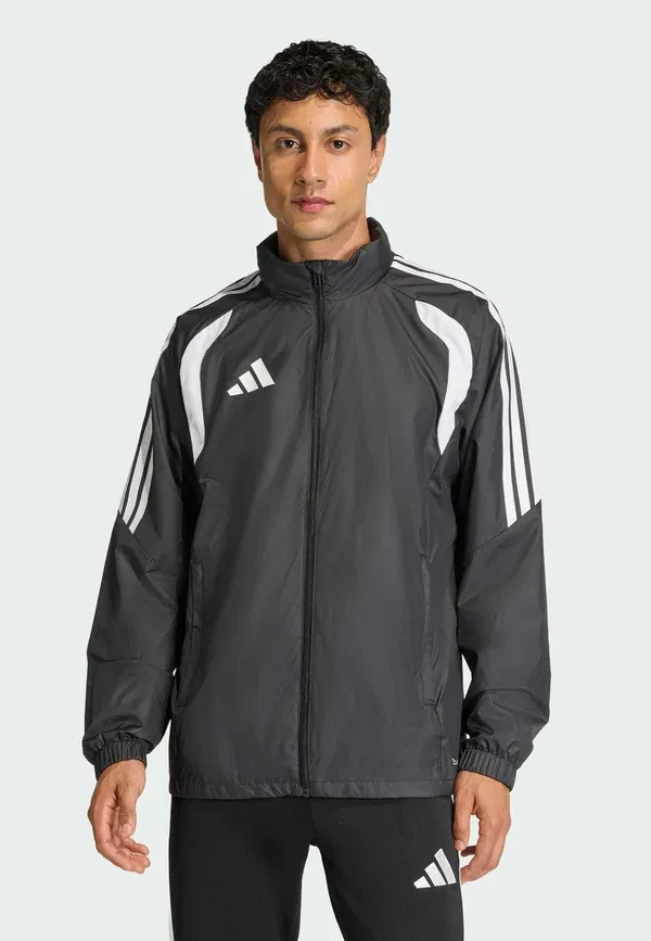 Куртка ветровка Adidas Performance Tiro26 league, черно-белый