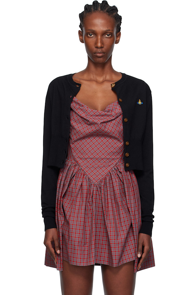 

Укороченный кардиган Bea Vivienne Westwood, черный