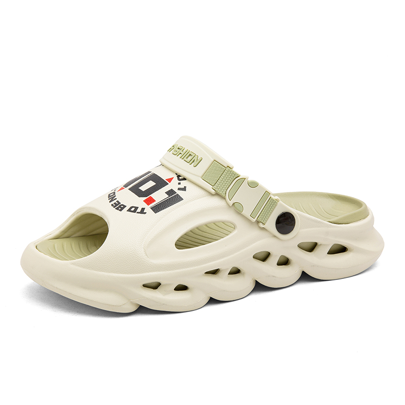 

NANJIREN Пляжные сандалии мужские серые матча грин, цвет Matcha Green