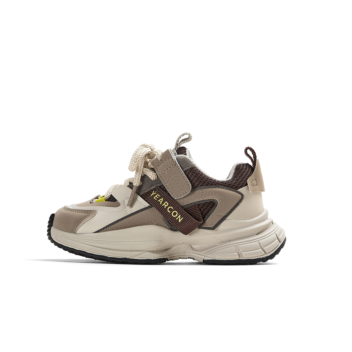 

Низкие беговые кроссовки для детей YEARCON, хаки