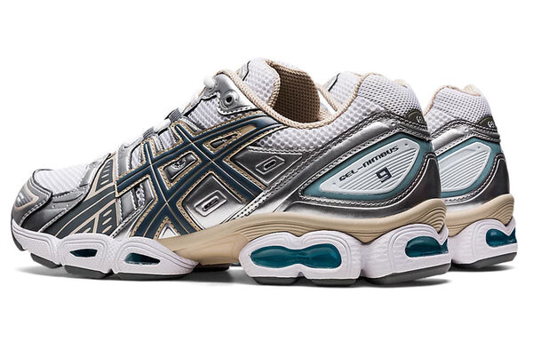 Кроссовки гель нимбус 9 Asics, белый — фото 4
