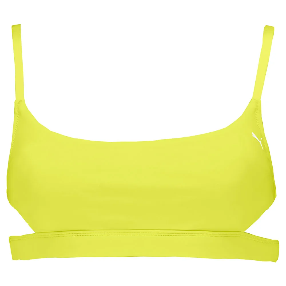 

Топ бикини Puma Peekaboo, желтый
