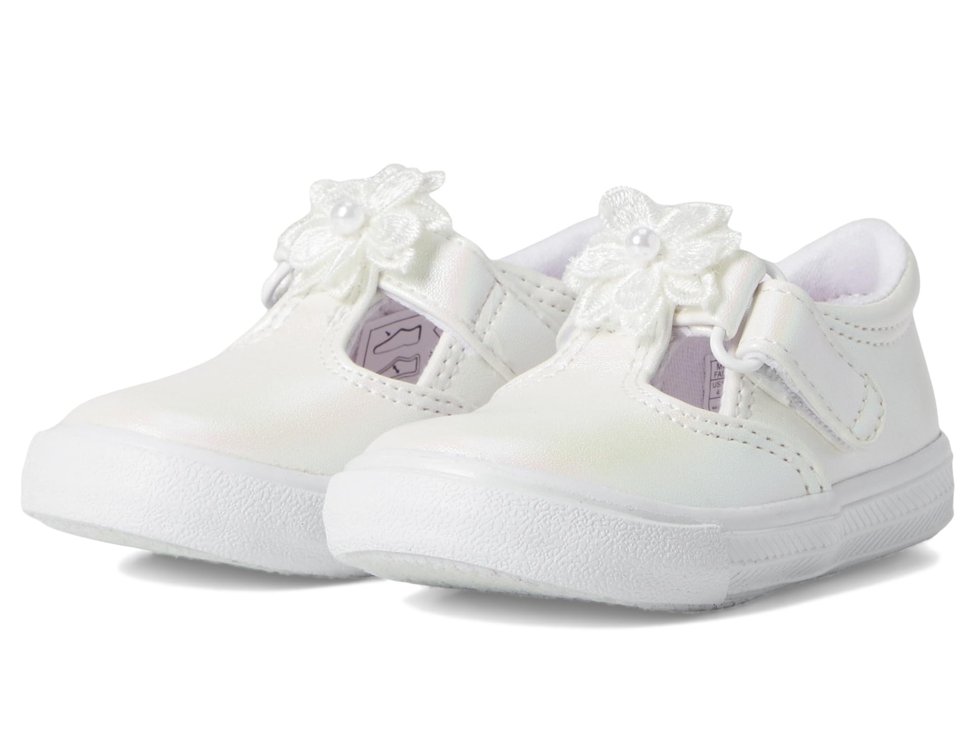 

Кроссовки Keds Kids Daphne Flower, цвет White Pearlized