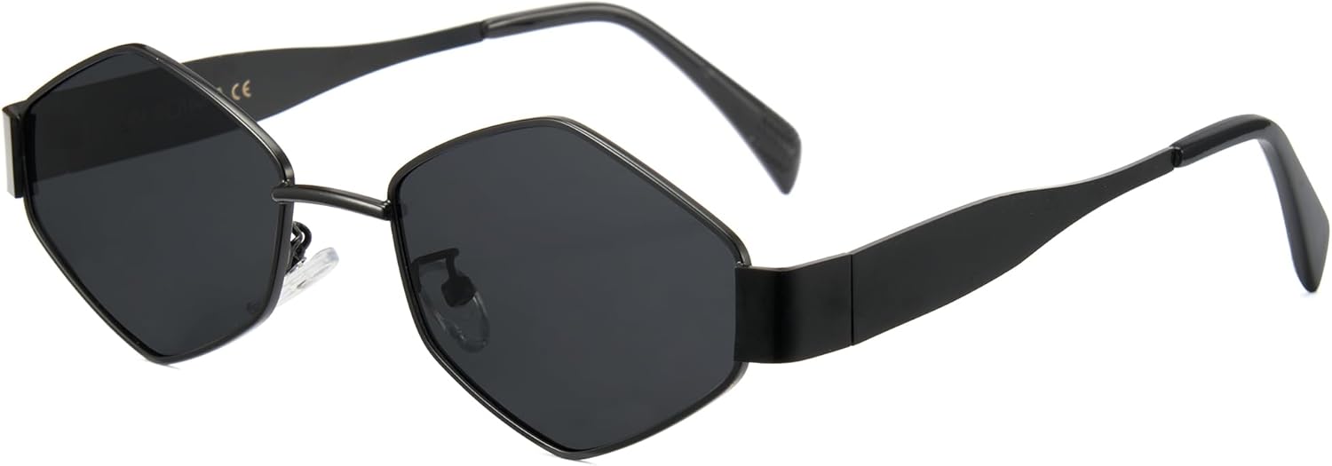 

Солнцезащитные очки Cyxus Trendy с поляризацией для женщин и мужчин, овальная оправа, нержавеющая сталь, защита от УФ-излучения, модный пляжный стиль, P1165, Frame:black/Lens:grey-p1188