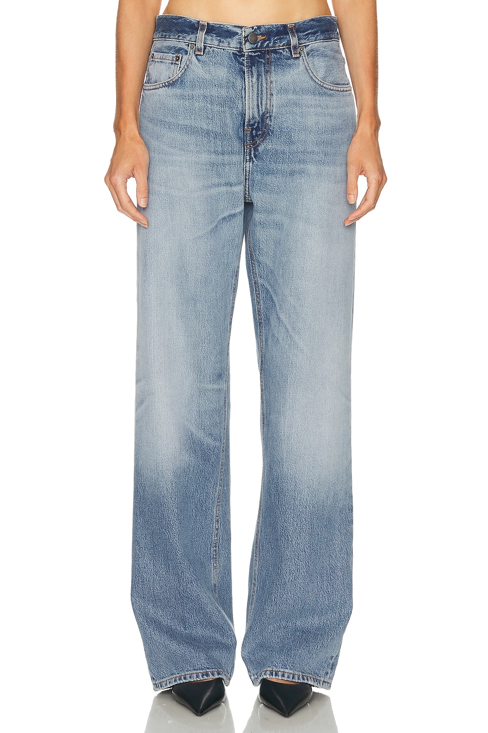 

Джинсы Bonnie Straight Leg Haikure, Dive Blue Wash