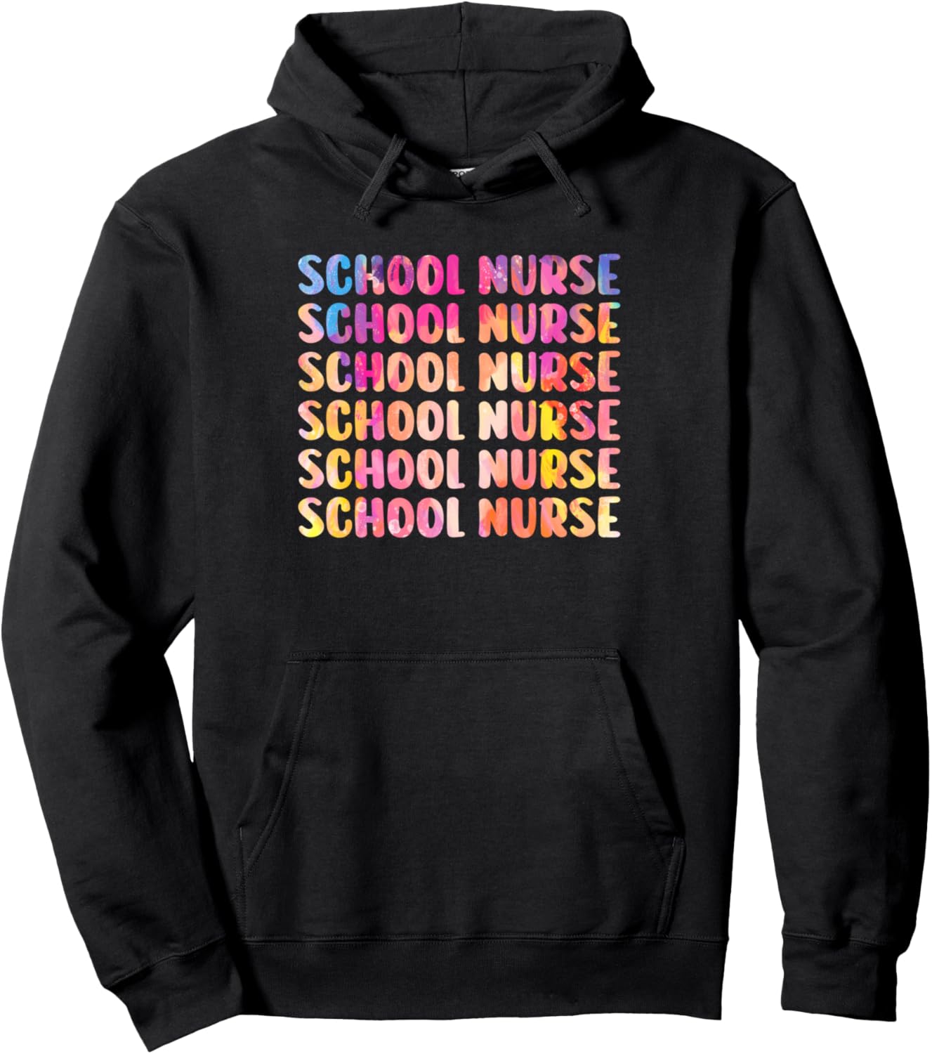 

Толстовка с капюшоном для школьной медсестры School Nurses & Nursery Gift, черный