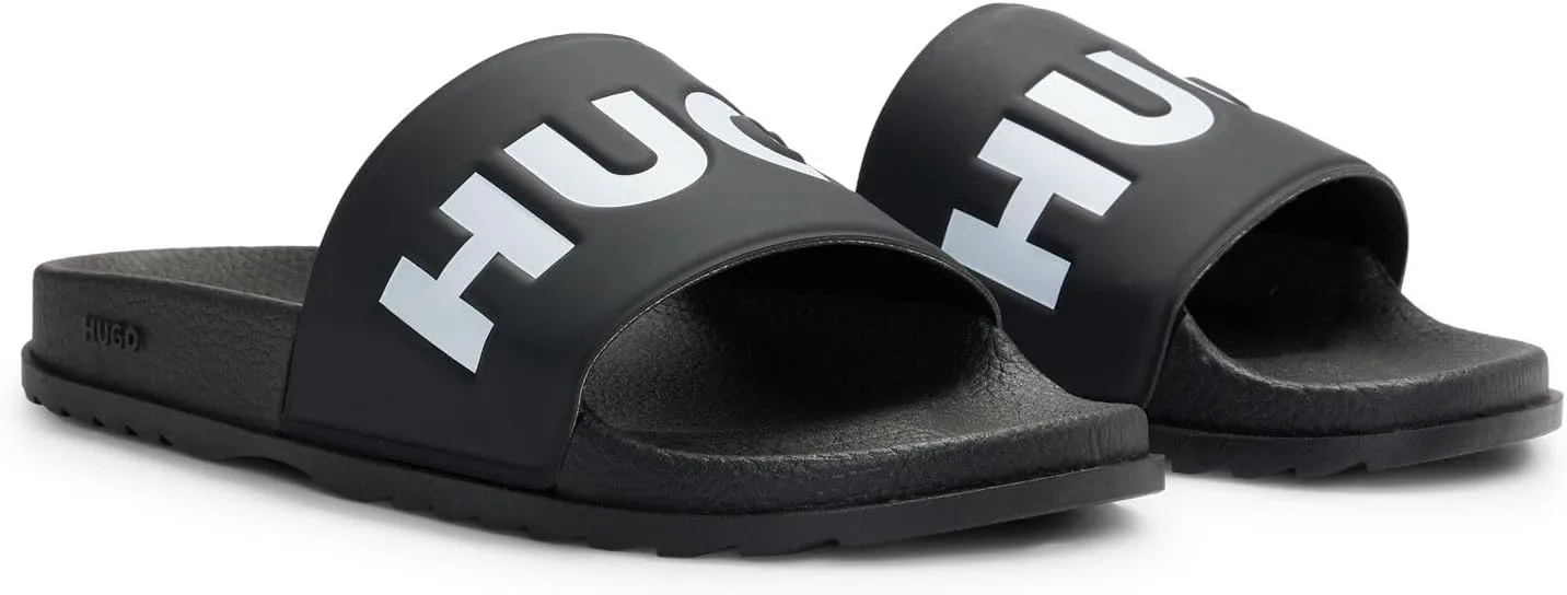 

Шлепанцы HUGO mens Match_it_slid_rblg_n, черный