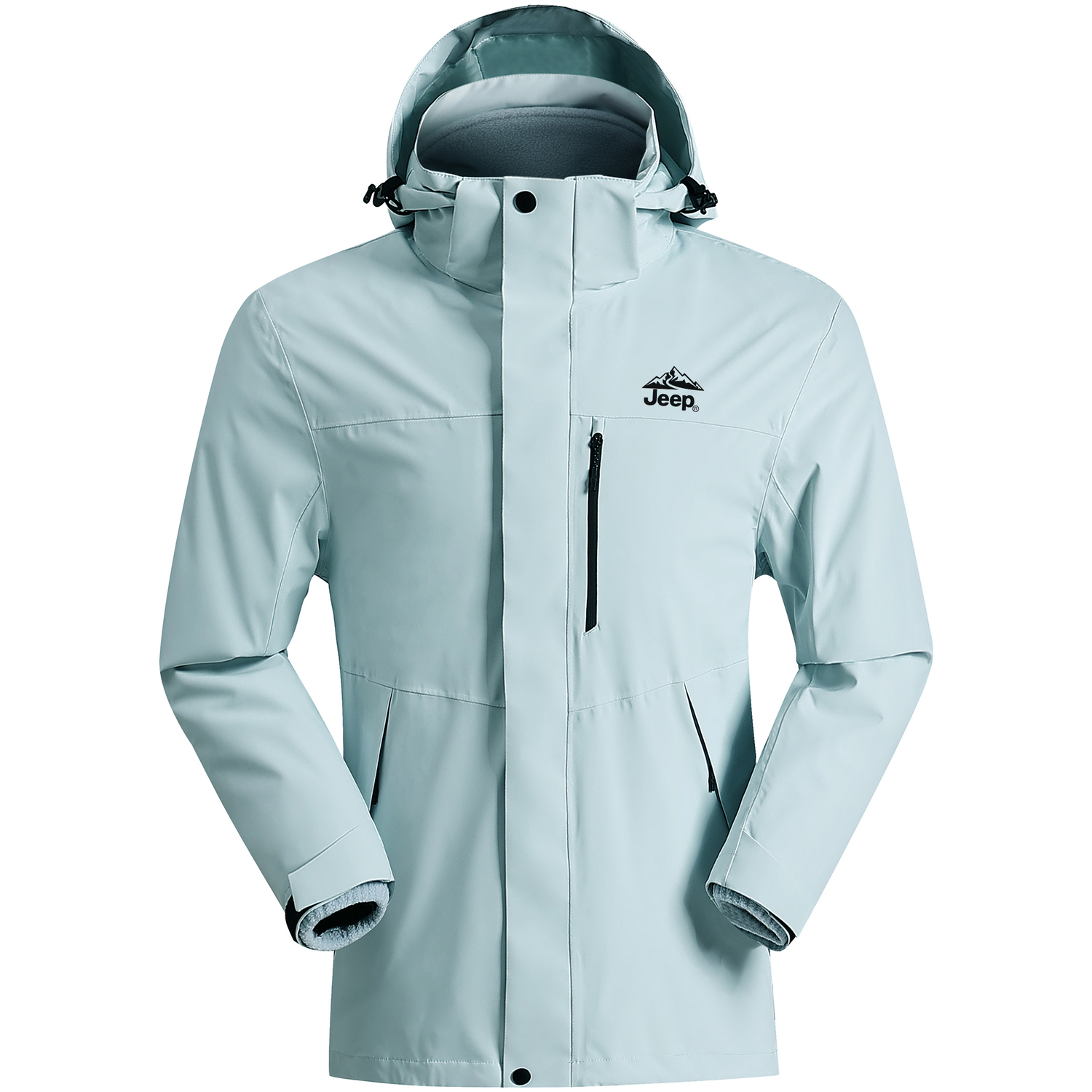 

Jeep Ветро- и влагозащитная ветровка Unisex, Glacier Gray