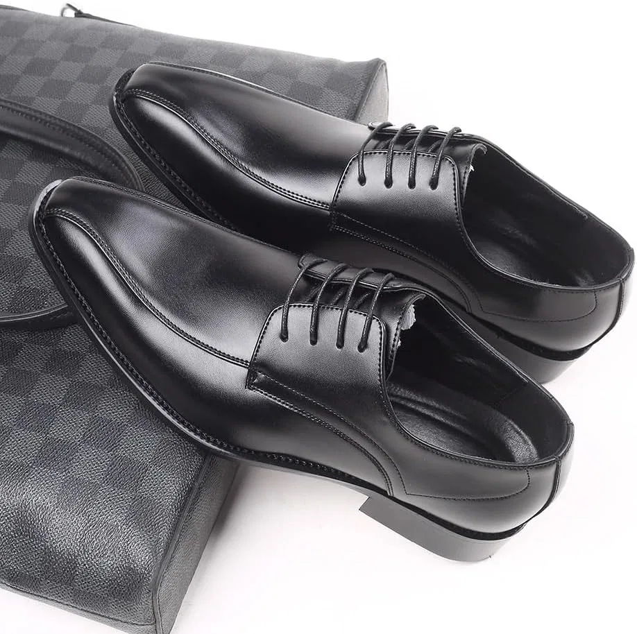 Мужские мокасины Casual Slip-on Mule Loafer Comfortable Walking Lightweight Breathable Lace Up Shoes, Black DHFIRUFSHLO — фото 3
