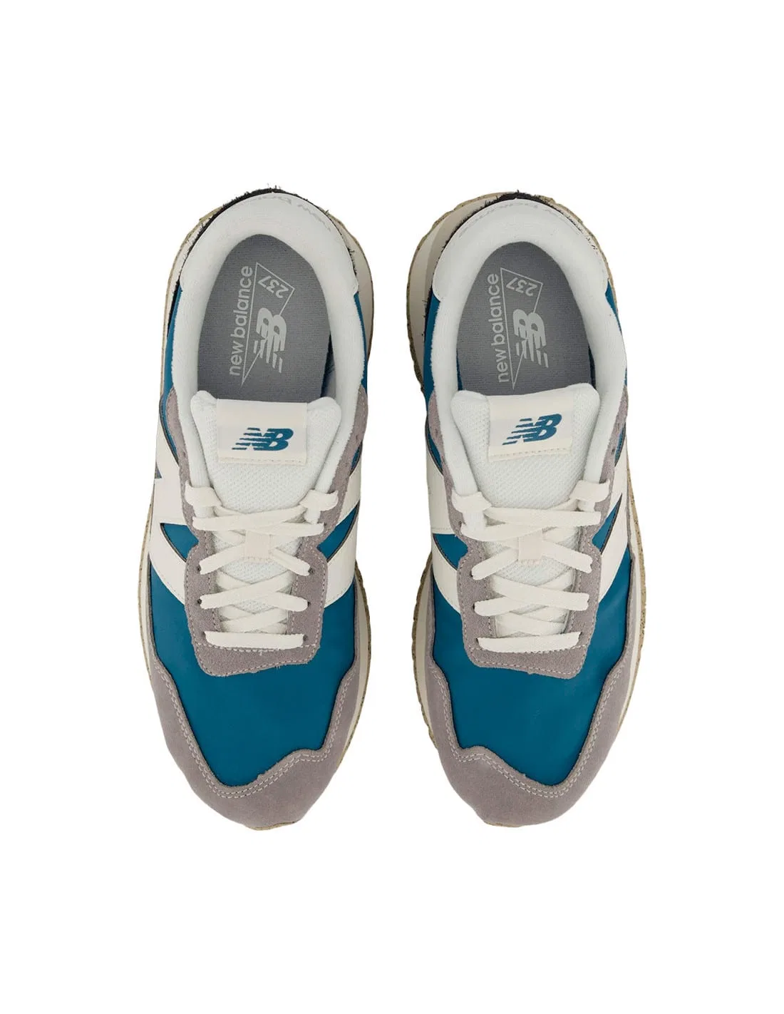 Кроссовки 237, New Balance, синий — фото 3