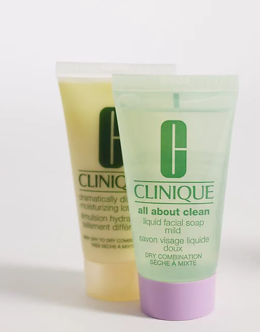 Мини-набор Clinique Healthy Skin Routine Тип кожи: Сухая комбинированная — фото 4