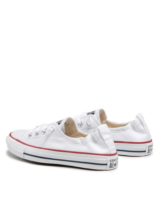 Тканевые кроссовки Chuck Taylor All Star Shoreline Slip 537084C Converse, белый — фото 4
