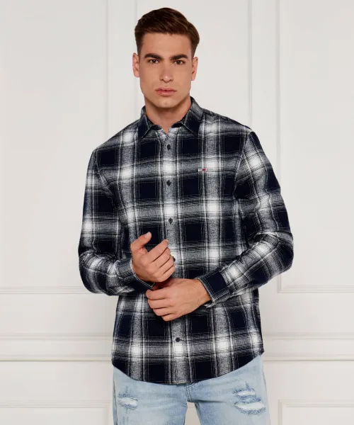 

Рубашка Regular fit Tommy Jeans, синий
