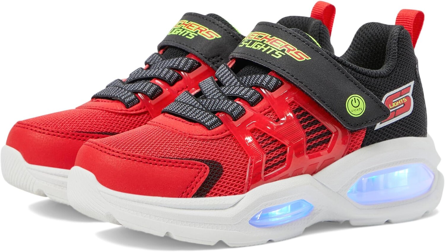 

Кроссовки Prismatrons 400090L SKECHERS KIDS, красный/черный