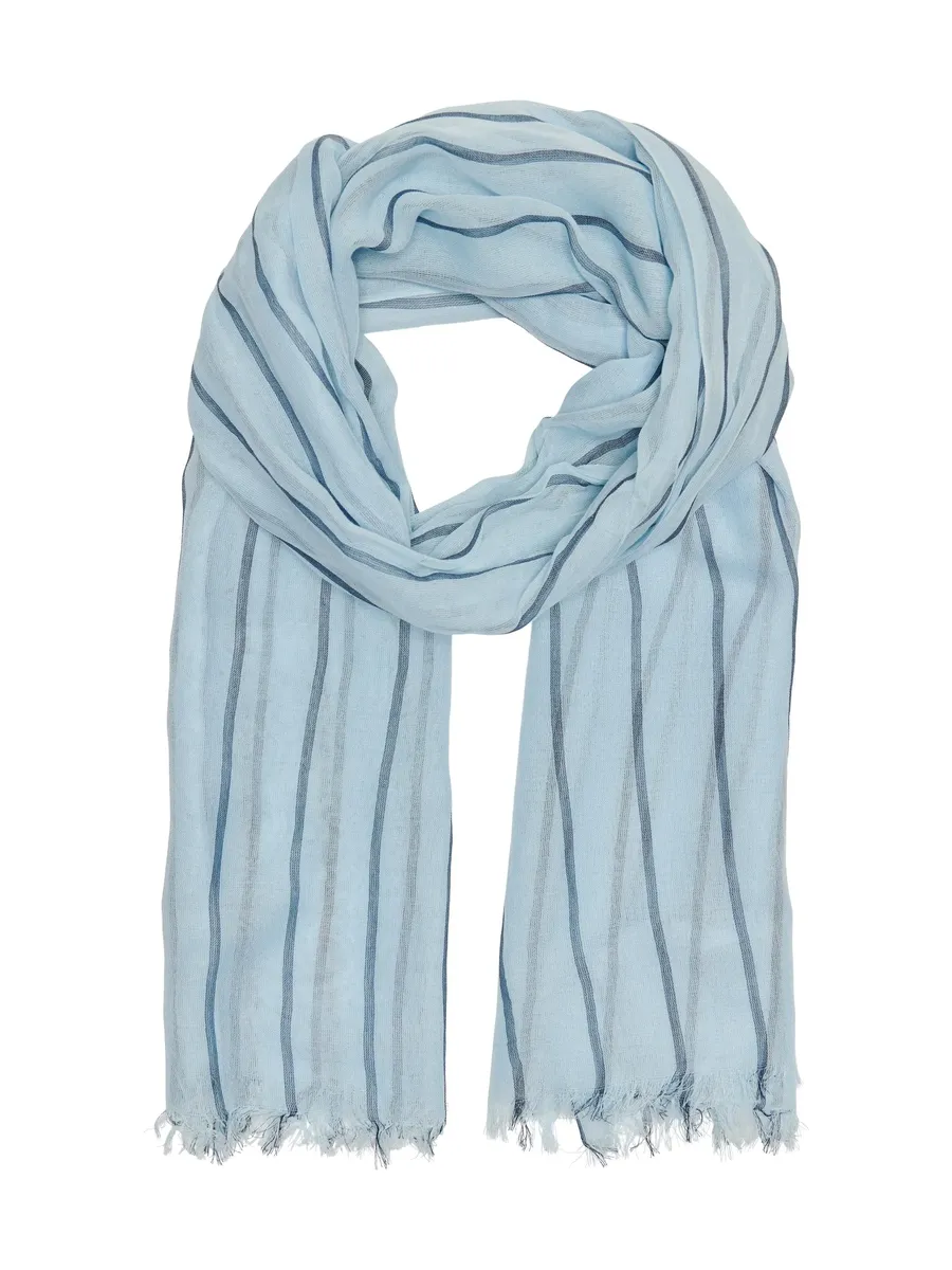 

Only шарф "ONLVICKI STRIPED SCARF ACC", цвет Clear Sky