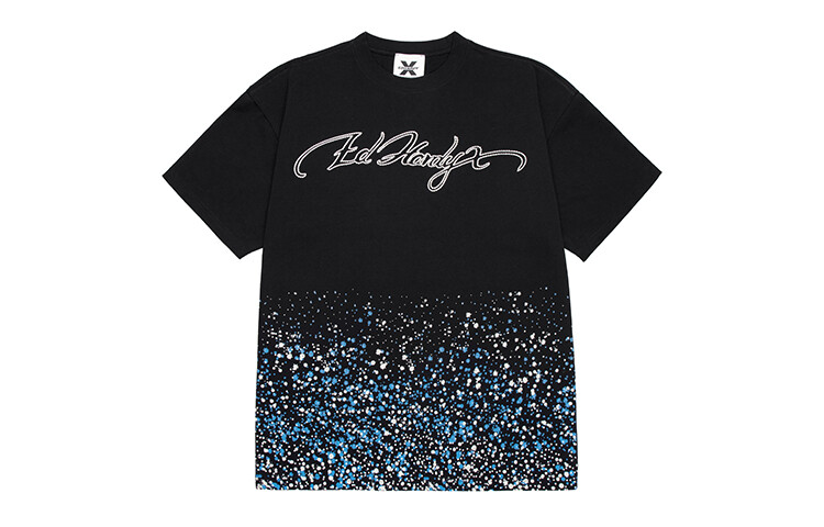 

Футболка унисекс черная Ed Hardy X, черный