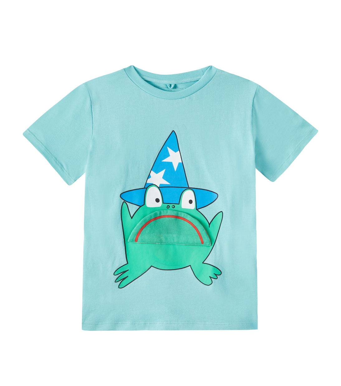 

Футболка из хлопкового джерси с принтом Stella McCartney Kids, Acquarello