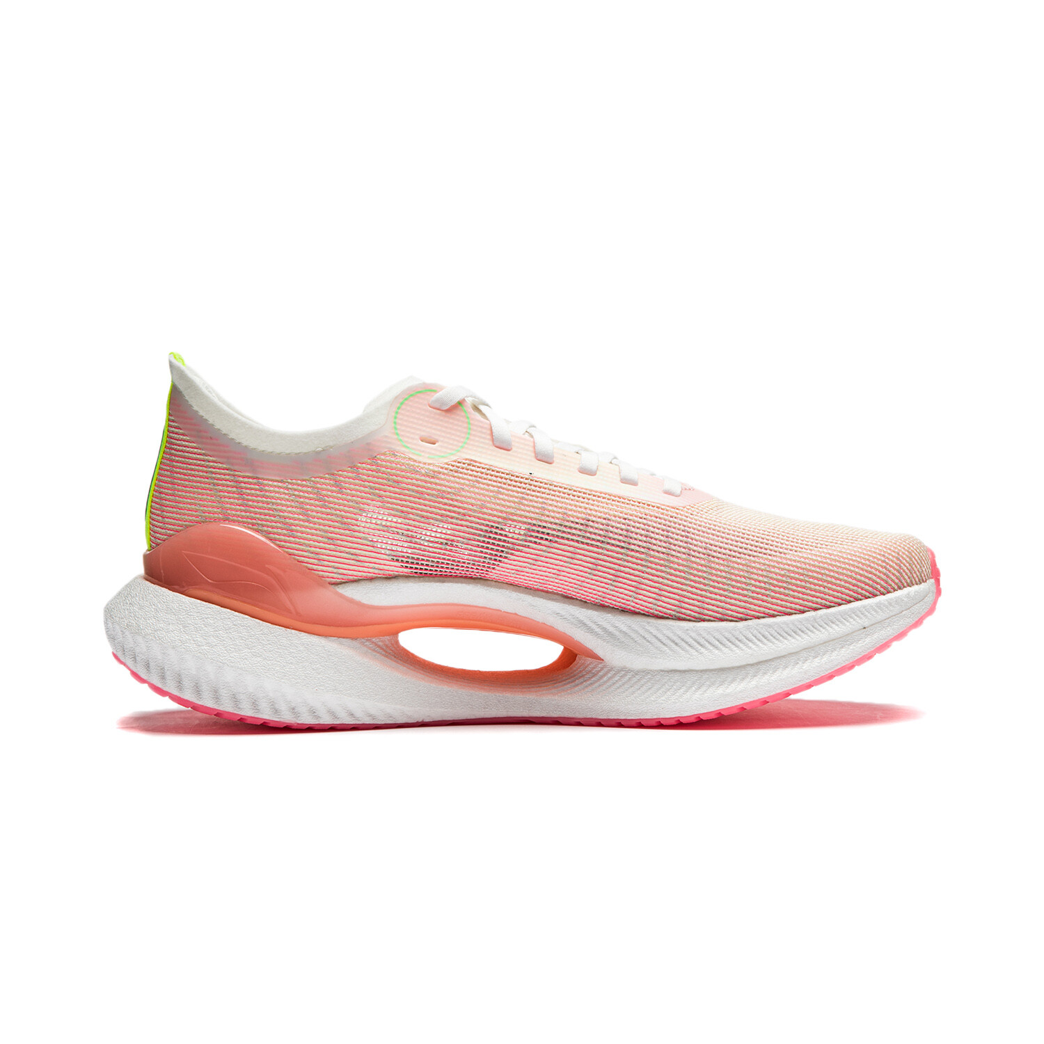 ПОДКЛАДКА Absolute Shadow 2.0 Кроссовки Мужчины Li Ning, Milky white/fluorescent rose pink — фото 2