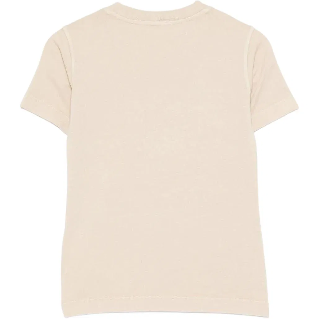 Детская футболка с круглым вырезом STONE ISLAND, Beige — фото 3