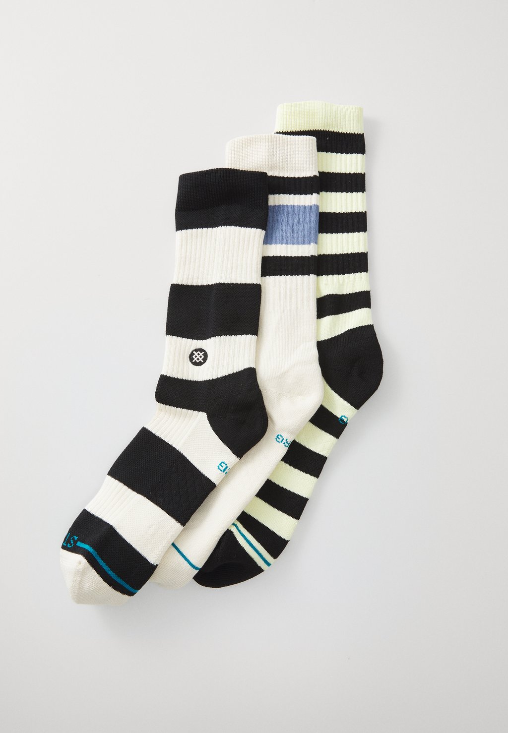 

Носки FRED CREW 3 PACK UNISEX Stance, мультиколор