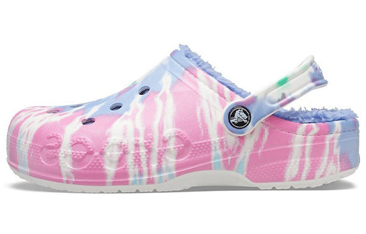 Шлепанцы Crocs Classic Clog Crocs Tie Dye Printing Multi-Color Unisex Slippers, разноцветный — фото 2