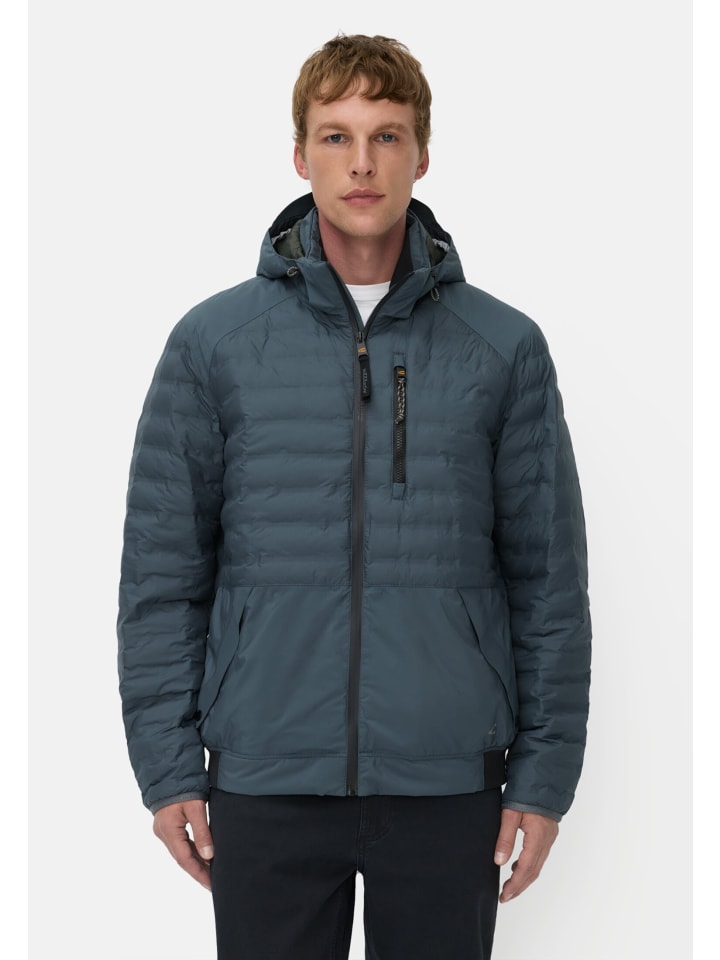 

Camel Active Теплая куртка teXXXactive со съемным капюшоном, темно-синего цвета