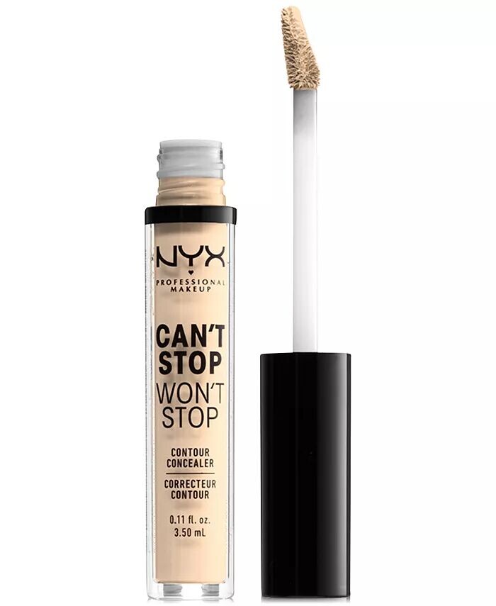 

Can't Stop Won't Stop Консилер для контура, 0,11 унции Nyx Professional Makeup, цвет Fair