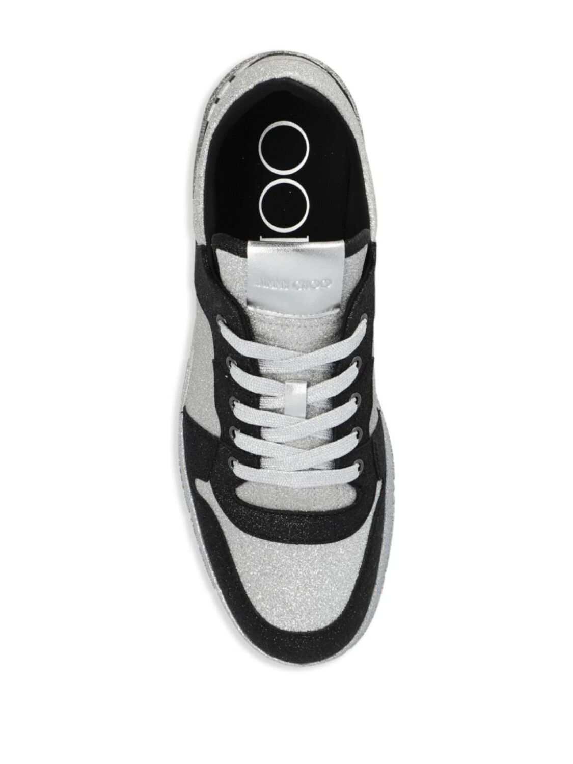 Jimmy Choo кроссовки Florent с нашивкой-логотипом, черный — фото 4