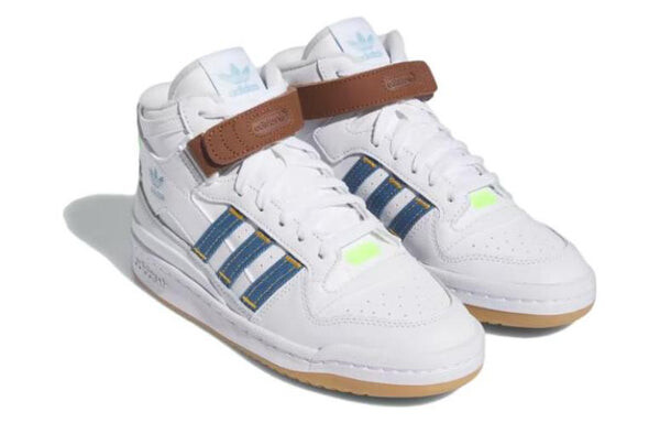 Кроссовки kseniaschnaider x forum middle Adidas, белый — фото 3