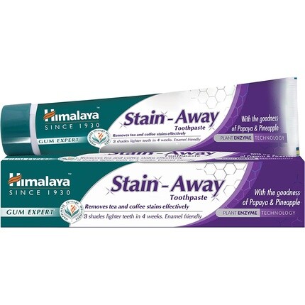 Зубная паста Herbals для удаления пятен с эмали, 75 мл, Himalaya — фото 2