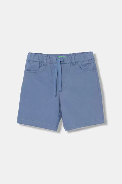 Шорты детские из эластичного трикотажа United Colors of Benetton, синий
