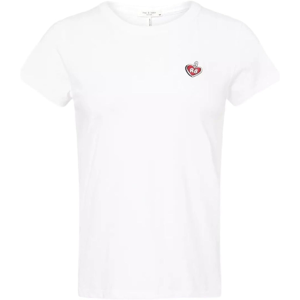

Женская футболка с коротким рукавом RB Lucky Charm от Rag & Bone, белый