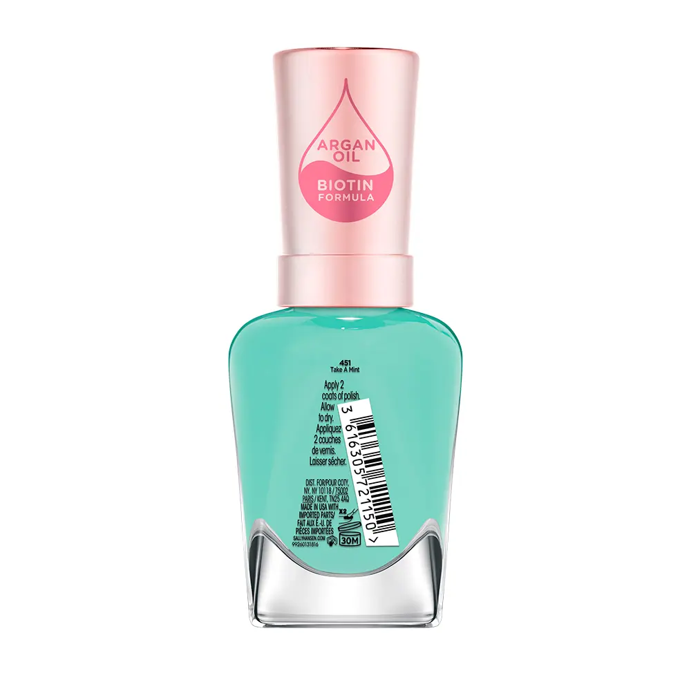 Лак для ногтей Color therapy nail color Sally Hansen, цвет Take a Mint, 14,7 мл. — фото 2