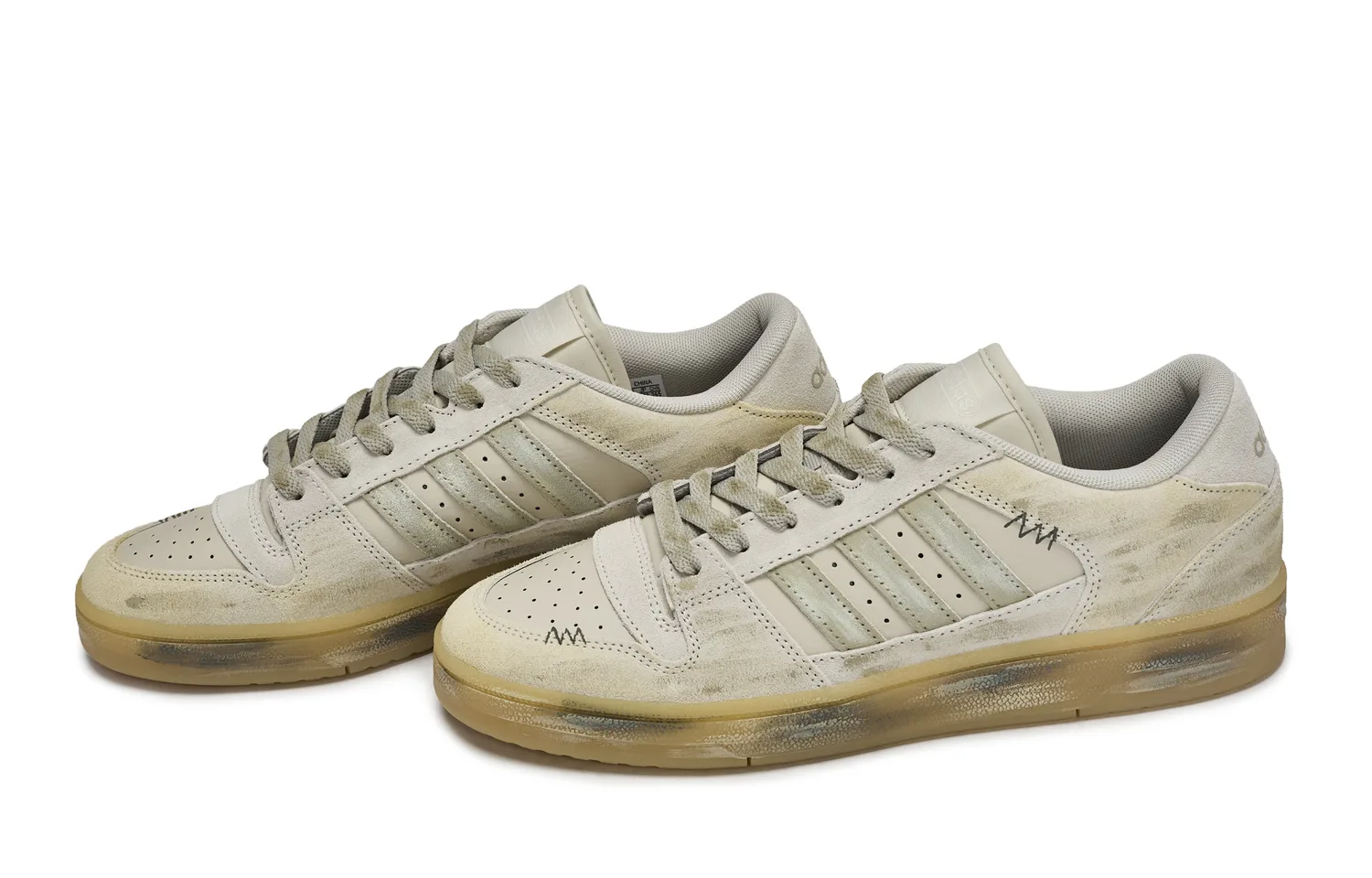 Adidas BREAK START 811 Manufacturing, Collapse Slip Resistant Low top Skateboard Shoes Unisex Khaki Brown — фото 4