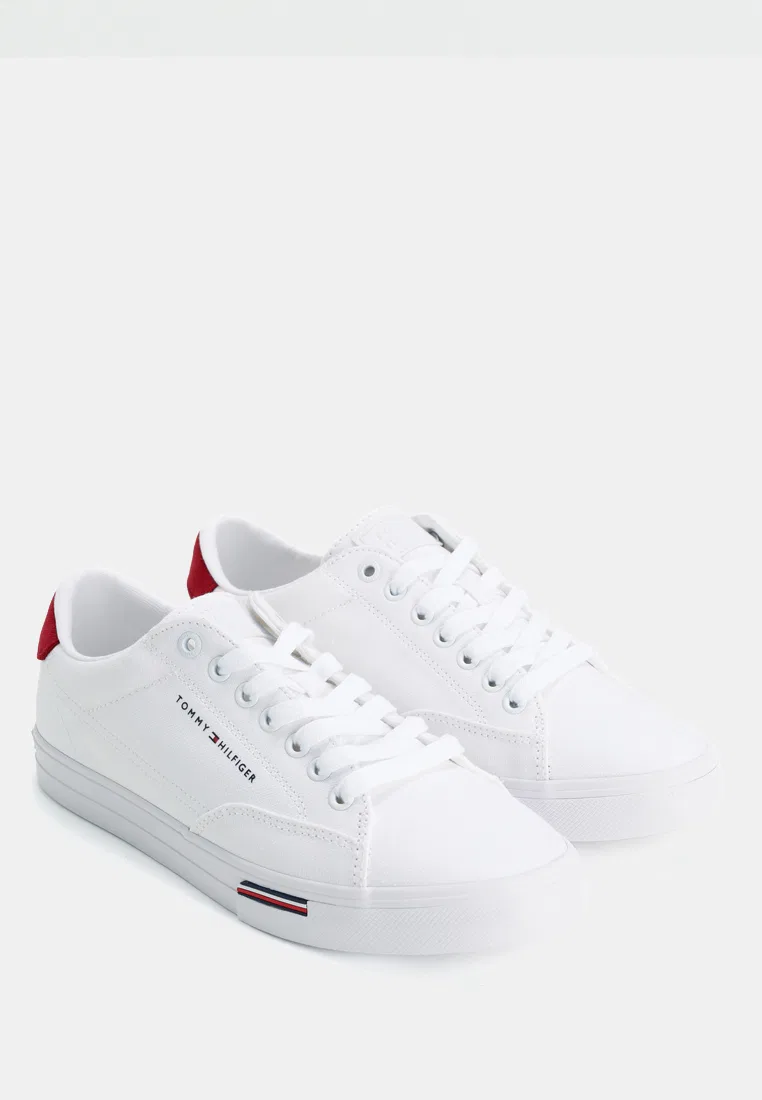 Кроссовки, на подошве с кантом, TH Mainline Tommy Hilfiger, белый — фото 2