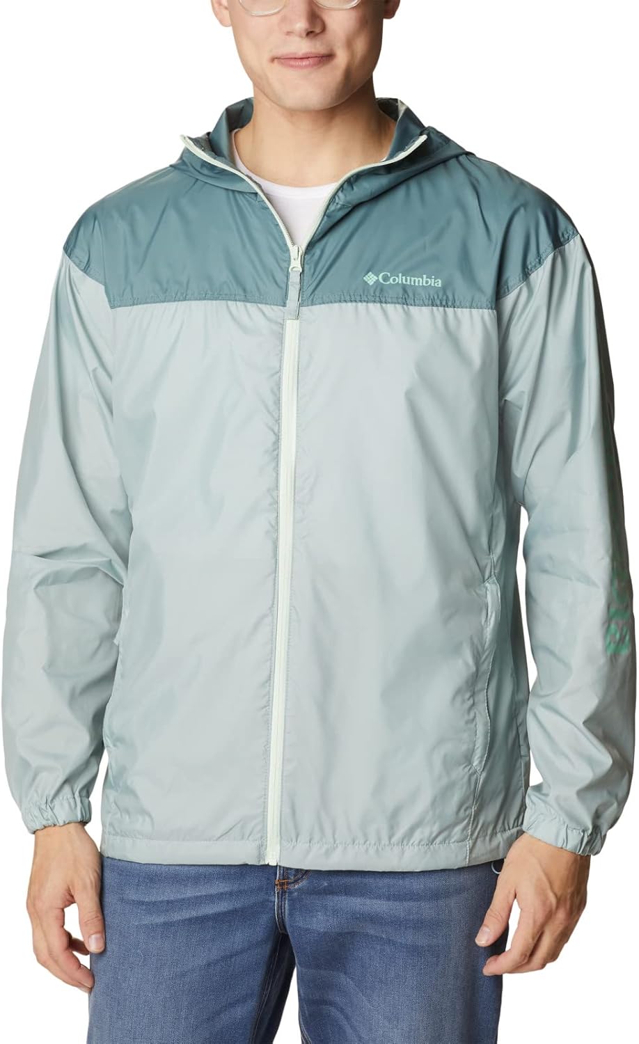 

Columbia мужская ветровка Flash Challenger Novelty, Niagara/Metal