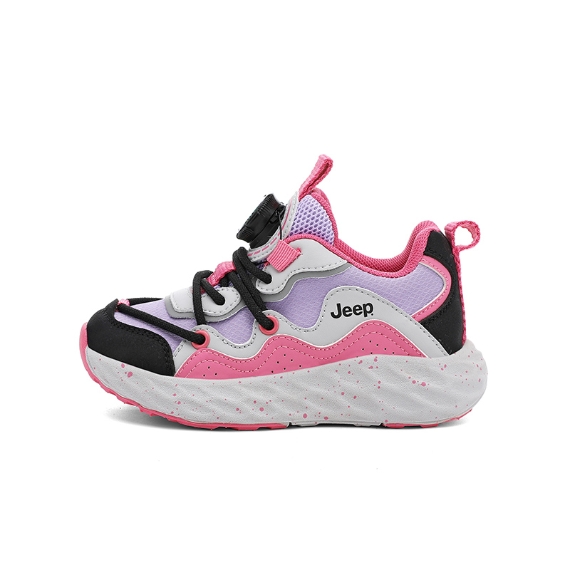 

Кроссовки Casual низкие Running Collection Slip Resistant Abrasion Resistant для детей Jeep, розовый розовый/violet синий фиолетовый