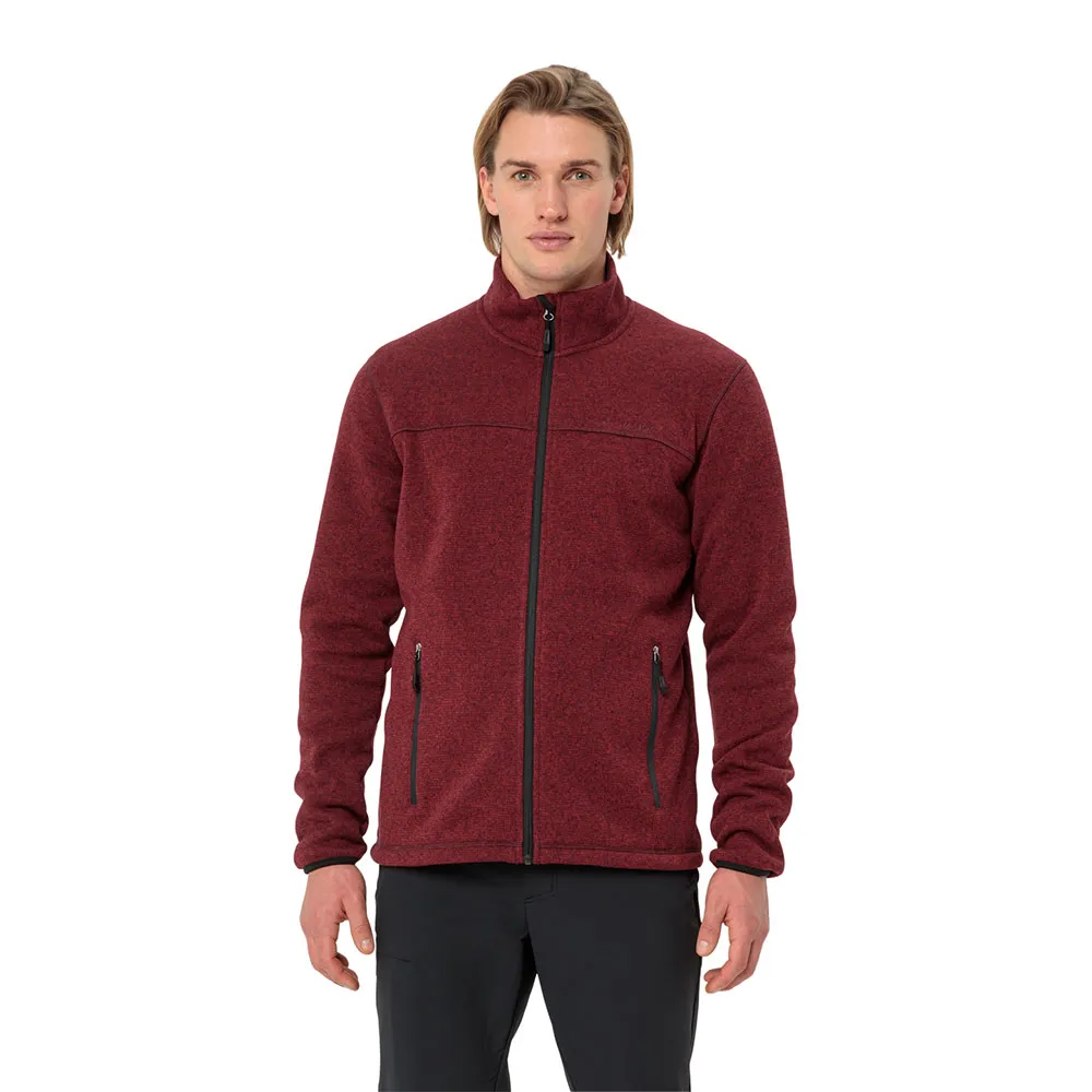 

Флис VAUDE Rienza III full zip, красный