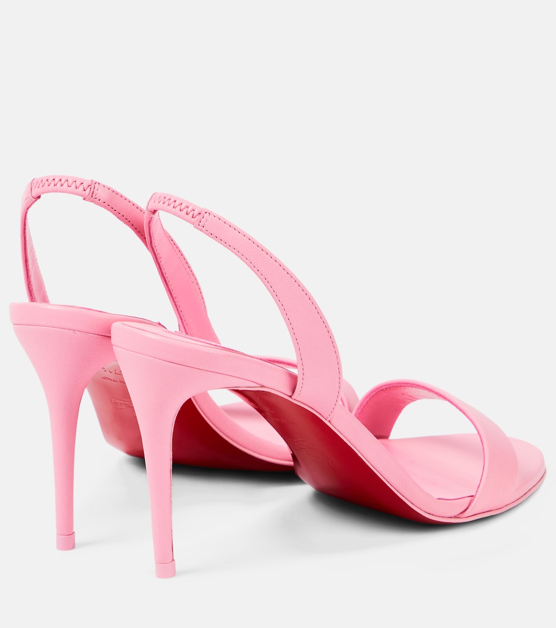 Кожаные босоножки O Marylin 85 на ремешке Christian Louboutin, Calipso/Lin Calipso — фото 3