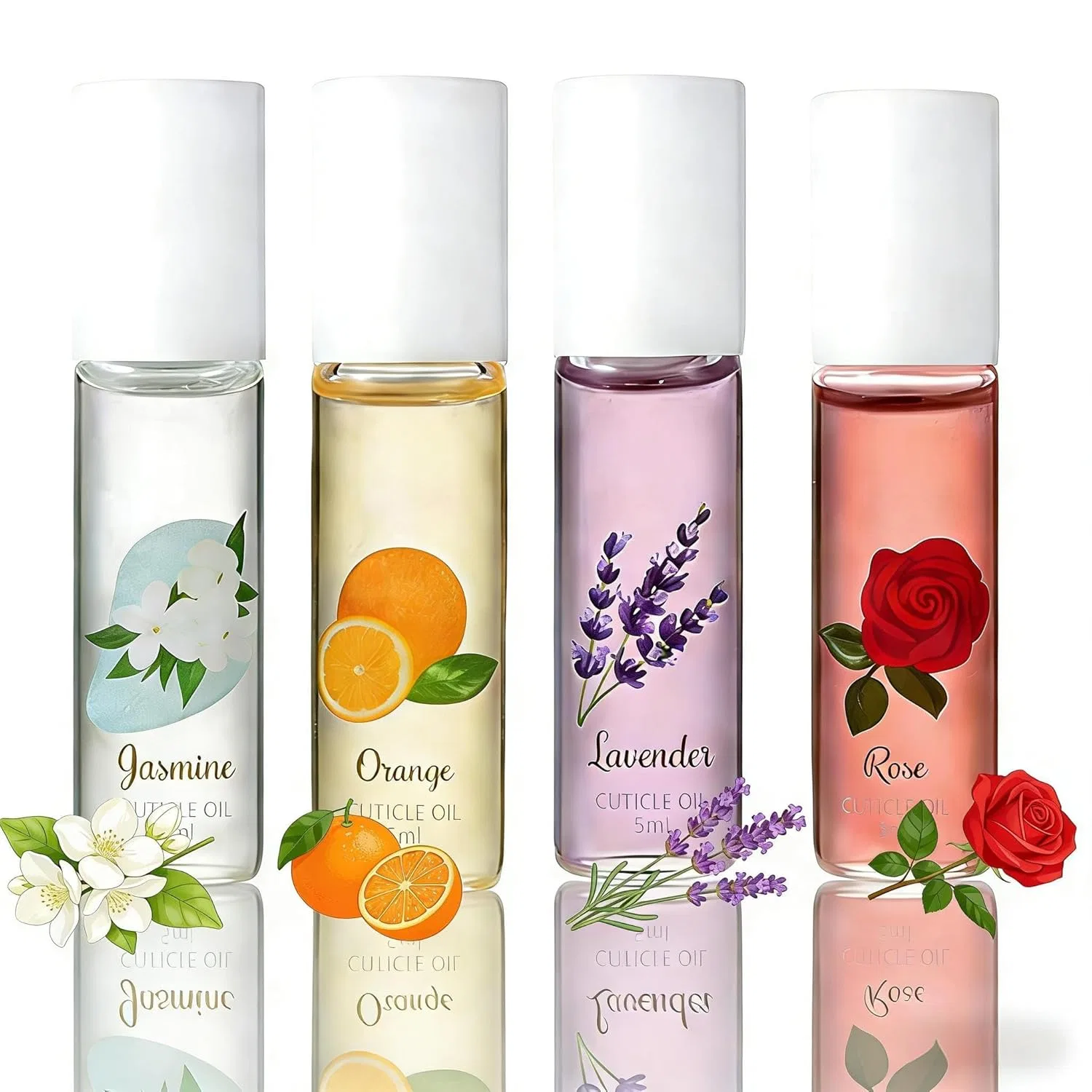 Набор масел для кутикулы PHOGARY, 4 шт. Bululushop