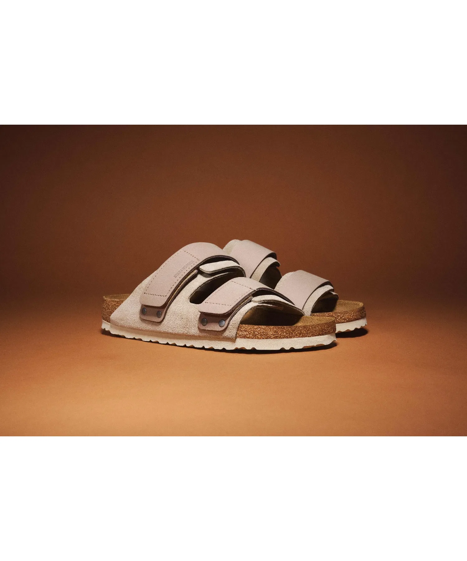 Унисекс сандалии BIRKENSTOCK Uji серые — фото 3