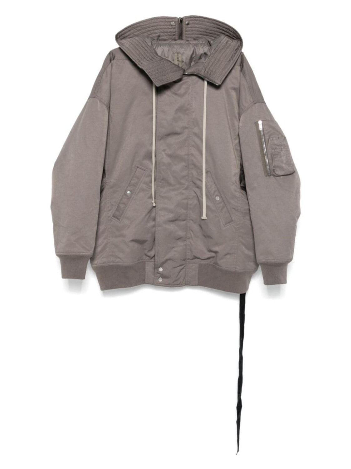 

Rick Owens DRKSHDW куртка с капюшоном, серый